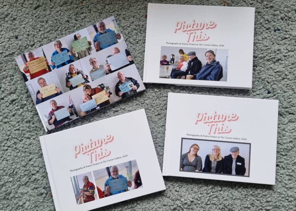 a photo of 4 books laid out, each with Picture This on the front with different images underneath