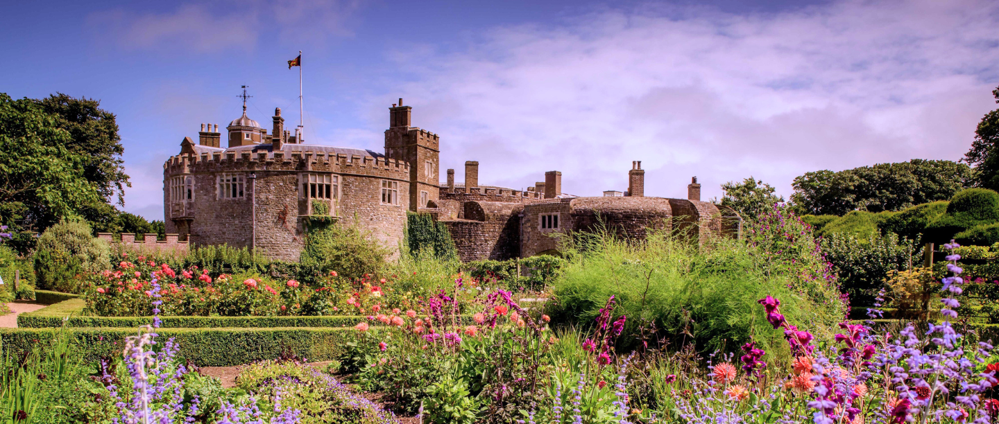 Walmer Castle A landscape image of Walmer Castle and Gardens